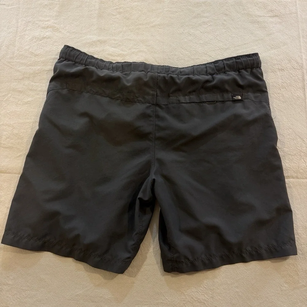 The North Face Class V Pathfinder Belted Shorts Men's Size Large Blue Hiking EUC